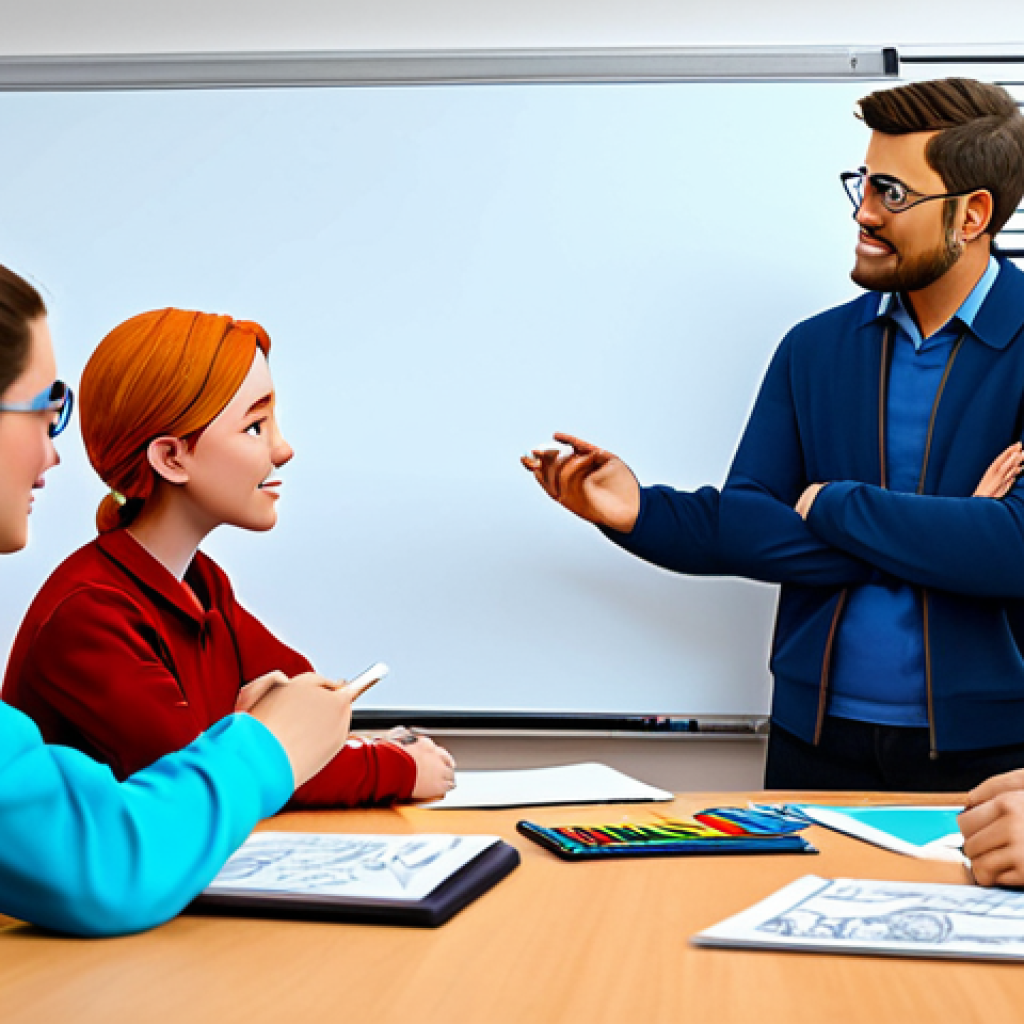 **

"A team of animated characters brainstorming ideas in a colorful animation studio, whiteboard with storyboards in the background, everyone fully clothed, appropriate attire, safe for work, perfect anatomy, natural proportions, professional illustration, family-friendly"

**