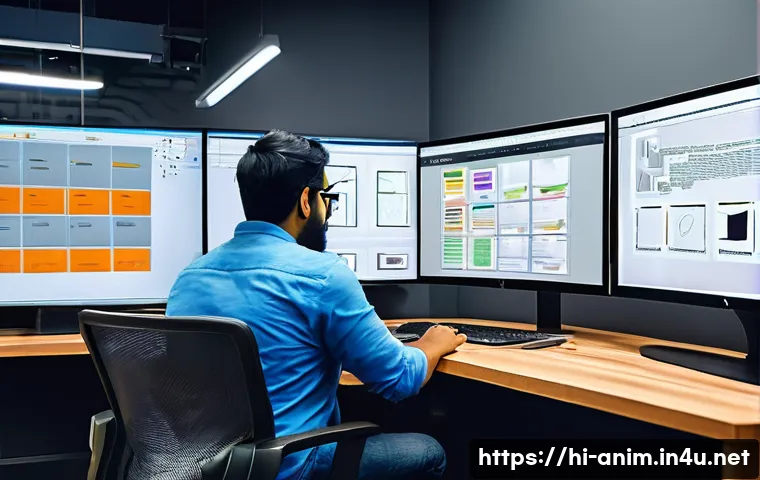 애니메이션 기획사와 정부 지원 사업 활용법 - A professional Indian animation studio office scene showing a diverse team of creative artists and t...